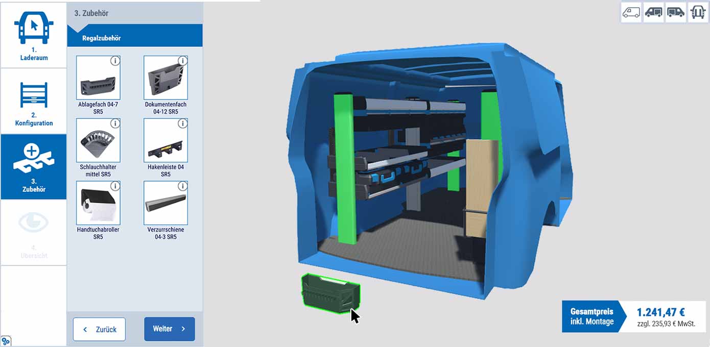 van roof rack systems